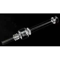 Glass Straw With Slit Perk (F629)